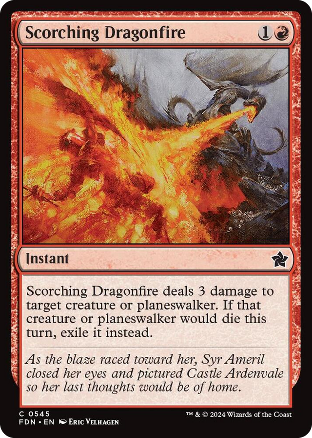 0545 Scorching Dragonfire C Foundations