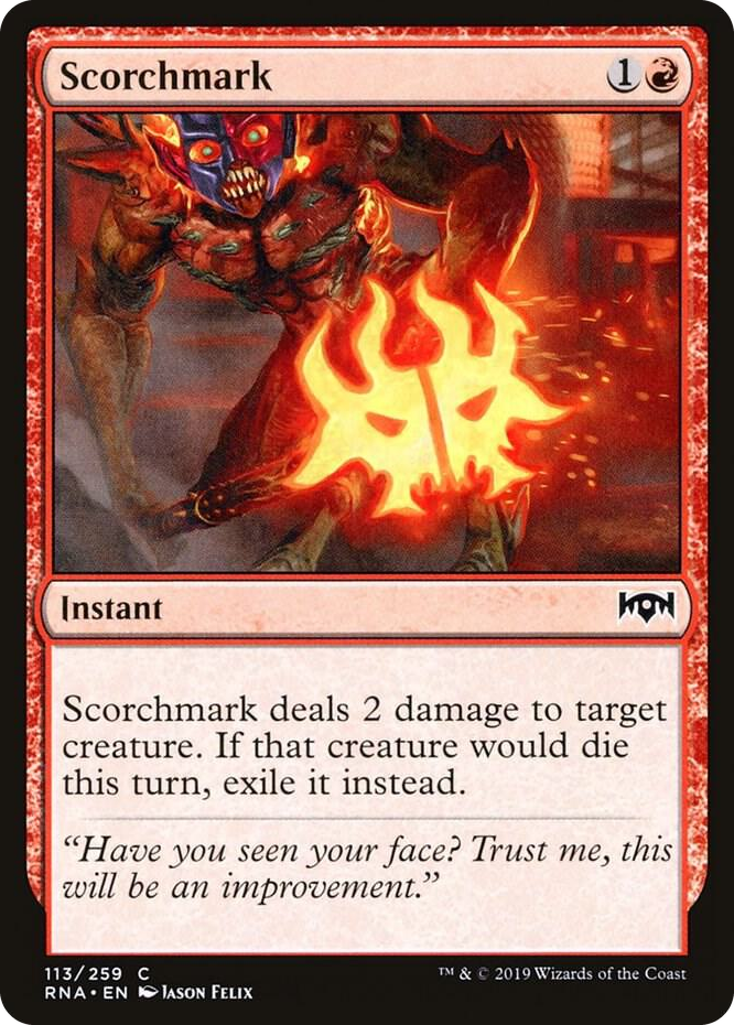 0113 Scorchmark C Ravnica Allegiance