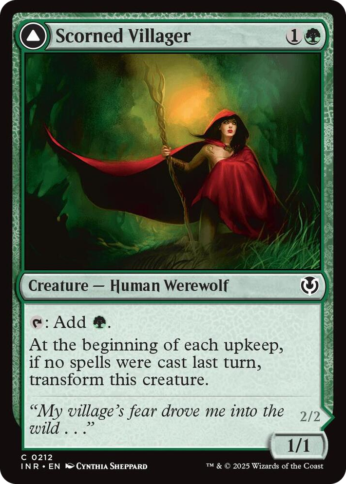 0212 Scorned Villager C Innistrad Remastered