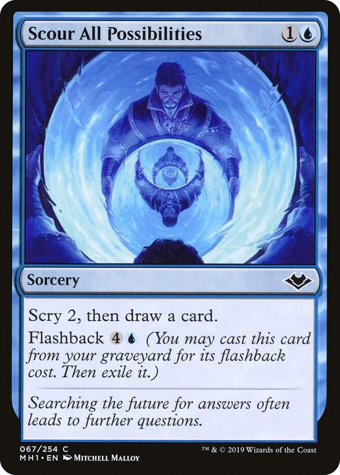 0067 Scour All Possibilities C Modern Horizons