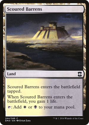 0244 Scoured Barrens C Eternal Masters