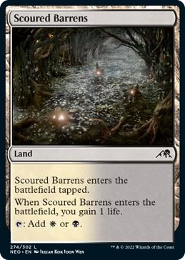 0274 Scoured Barrens L Kamigawa: Neon Dynasty