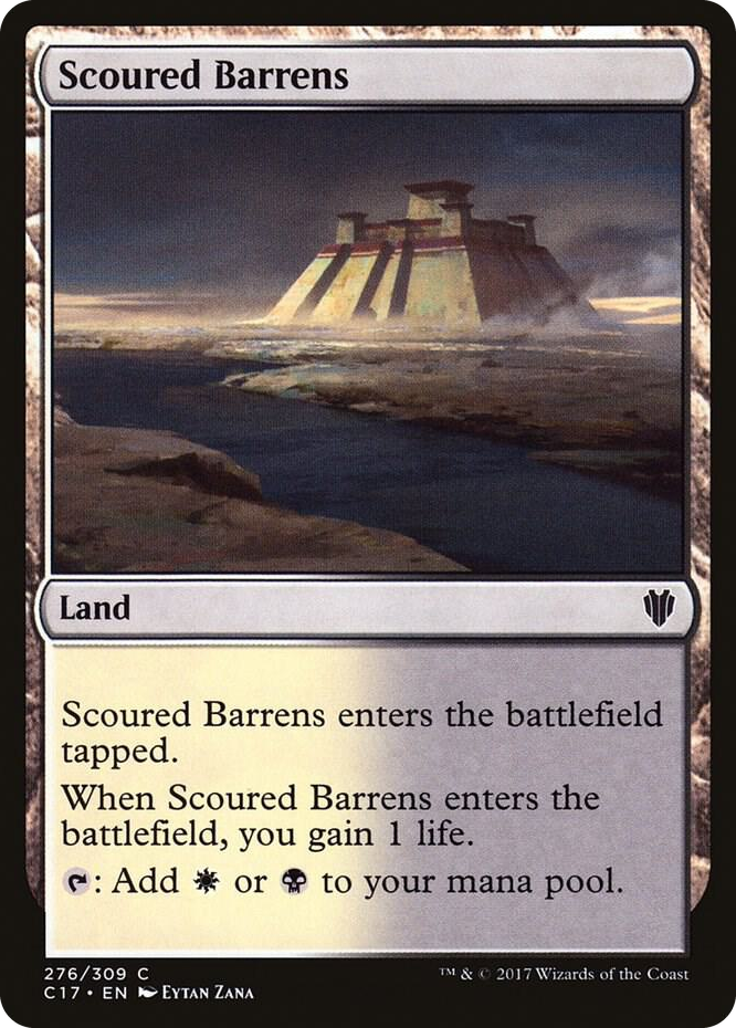0276 Scoured Barrens C Commander 2017