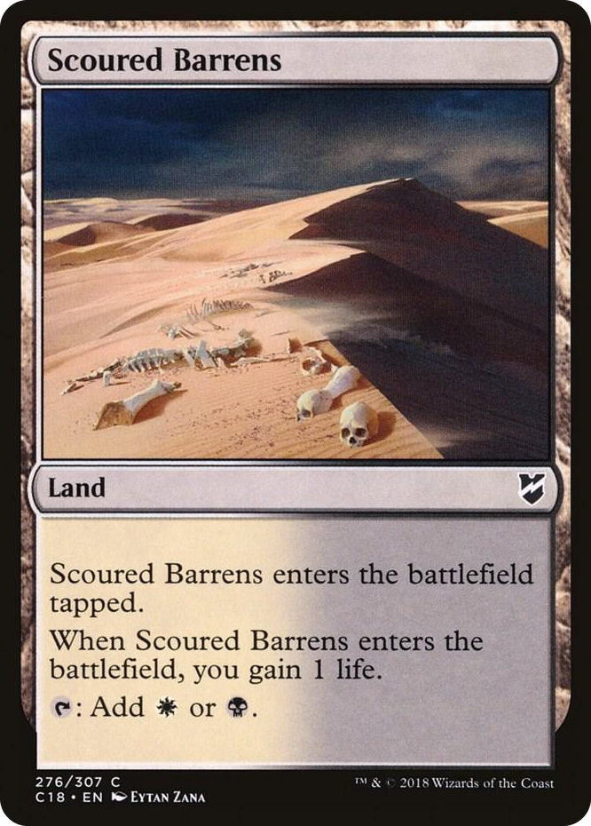 0276 Scoured Barrens C Commander 2018