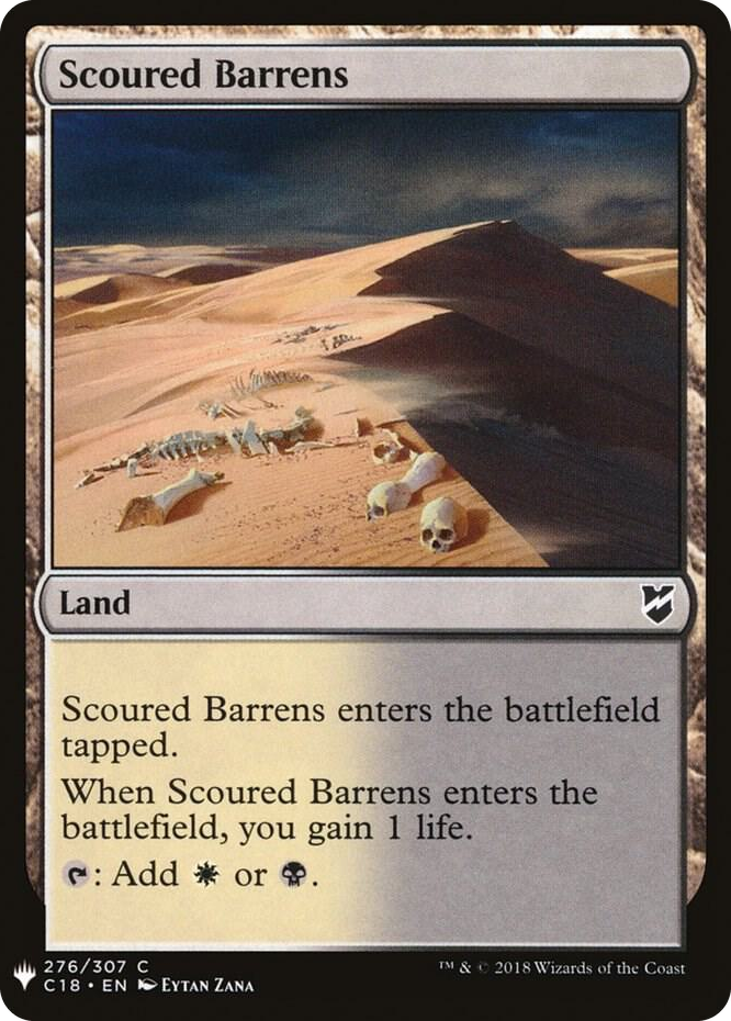 Scoured Barrens #276 C - The List Reprints Pokemon card