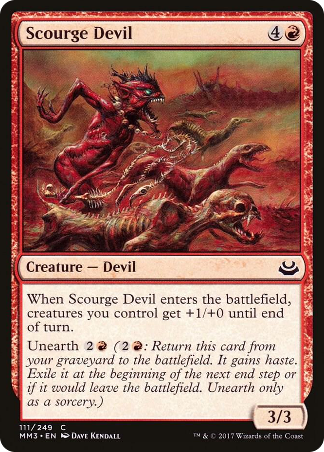 Scourge Devil #111 C - Modern Masters 2017 Pokemon card