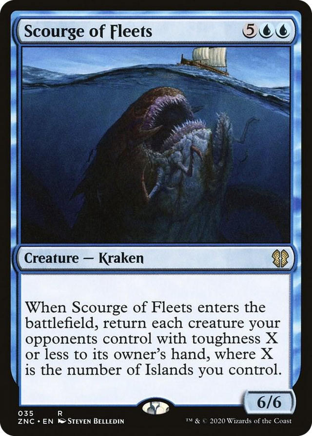 0035 Scourge of Fleets R Commander: Zendikar Rising