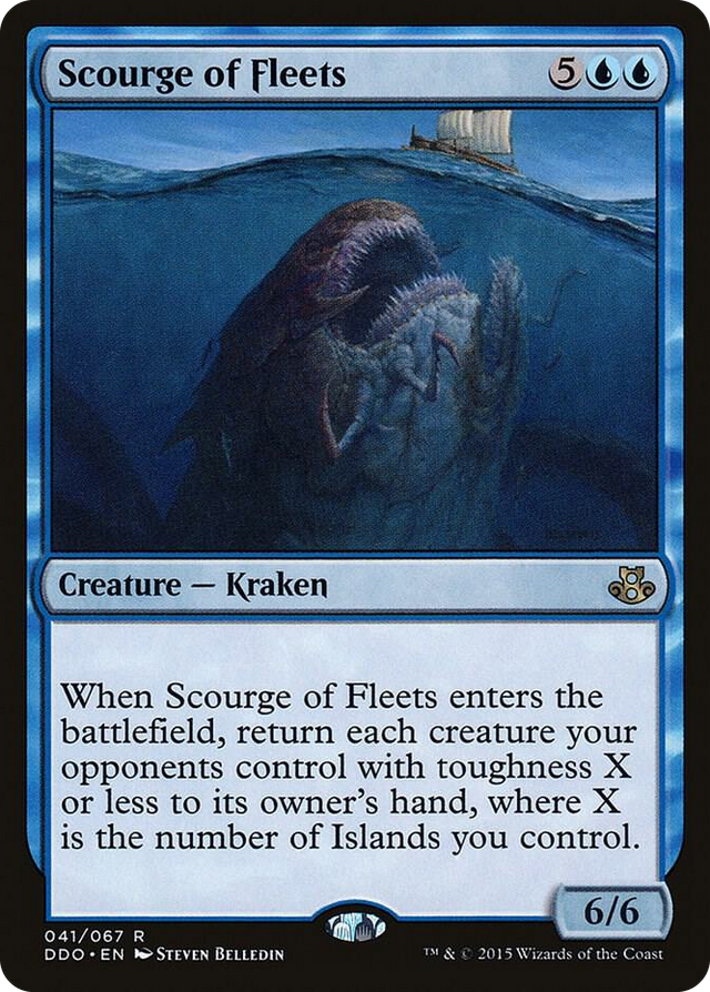 0041 Scourge of Fleets R Duel Decks: Elspeth vs. Kiora