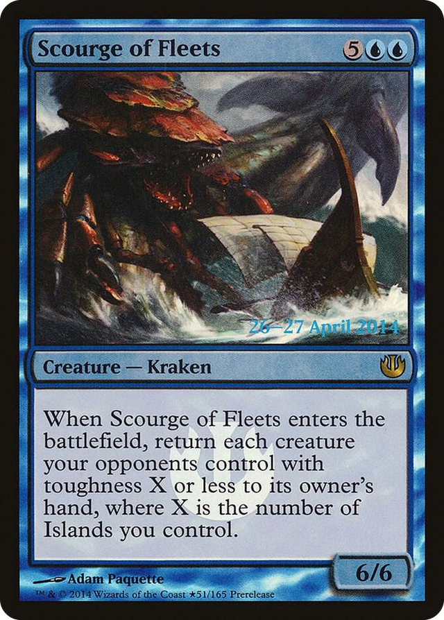 0051 Scourge of Fleets P Prerelease Cards