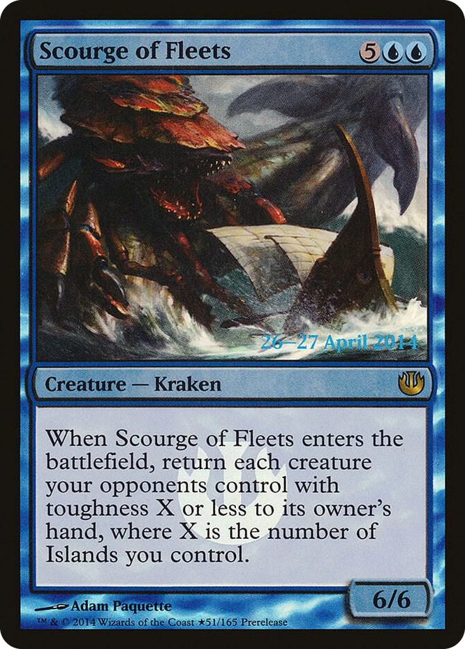 Scourge of Fleets #51 P - Prerelease Cards Pokemon card