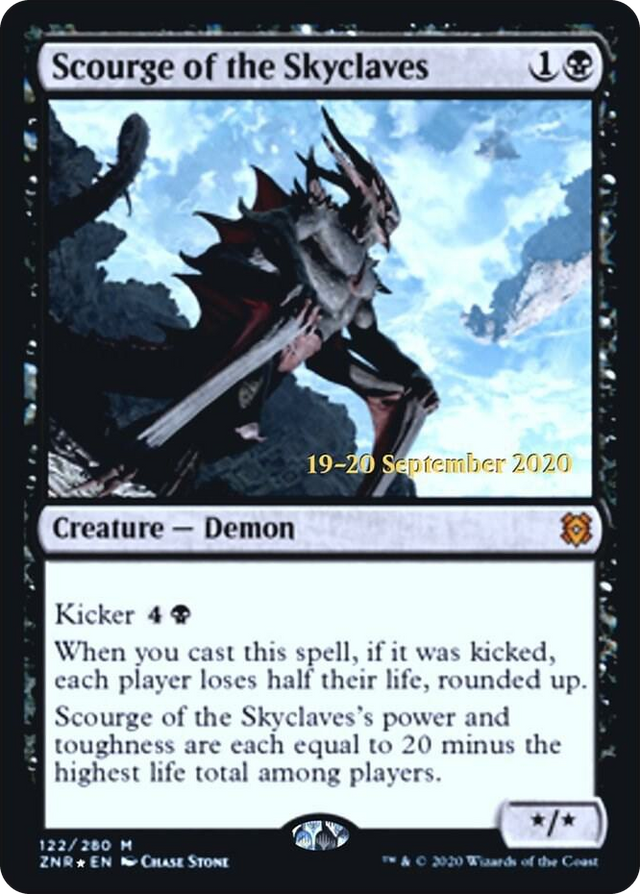 0122 Scourge of the Skyclaves M Prerelease Cards