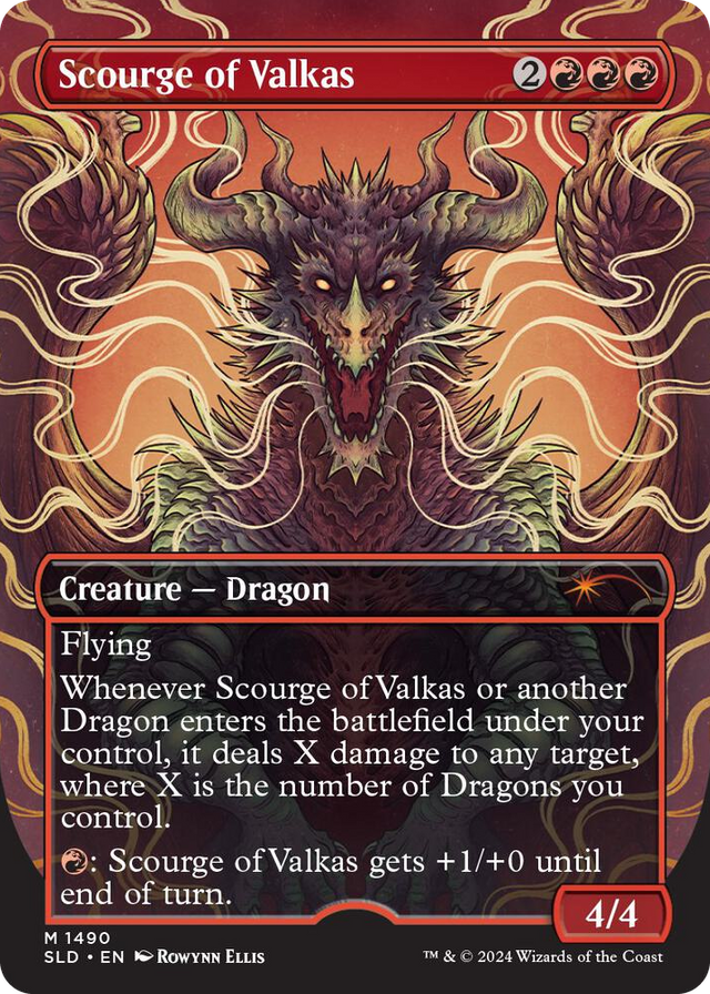1490 Scourge of Valkas M Secret Lair Drop Series