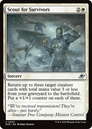 0033 Scout for Survivors U Edge of Eternities