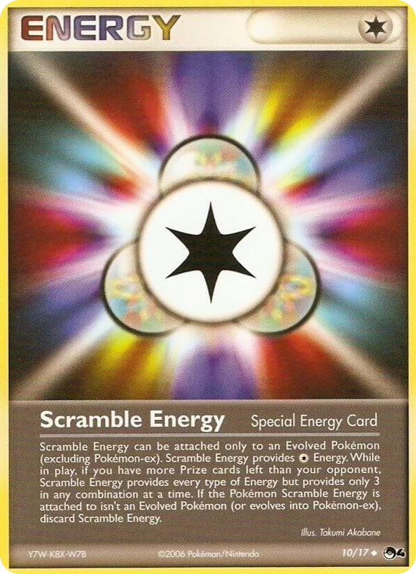 0010 Scramble Energy Uncommon POP Series 4
