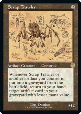0112 Scrap Trawler (Schematic) R The Brothers' War: Retro Frame Artifacts