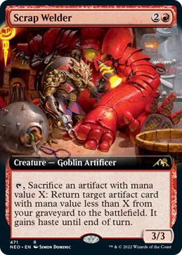 0471 Scrap Welder (Extended Art) R Kamigawa: Neon Dynasty