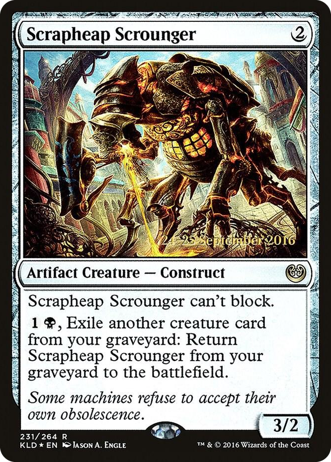 0231 Scrapheap Scrounger R Prerelease Cards