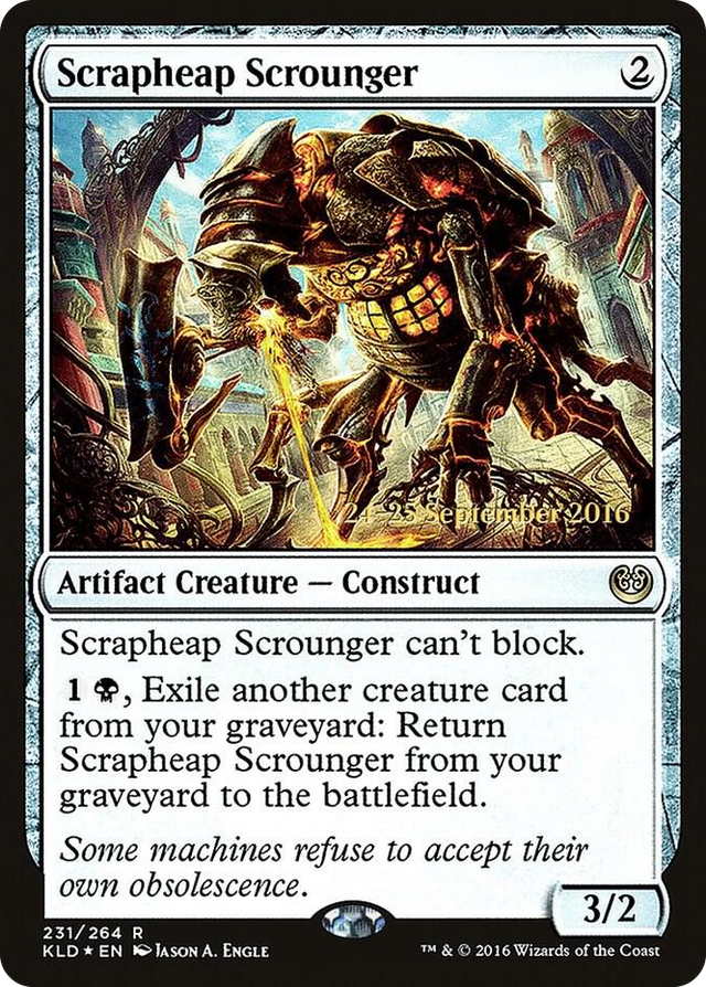 0231 Scrapheap Scrounger R Prerelease Cards
