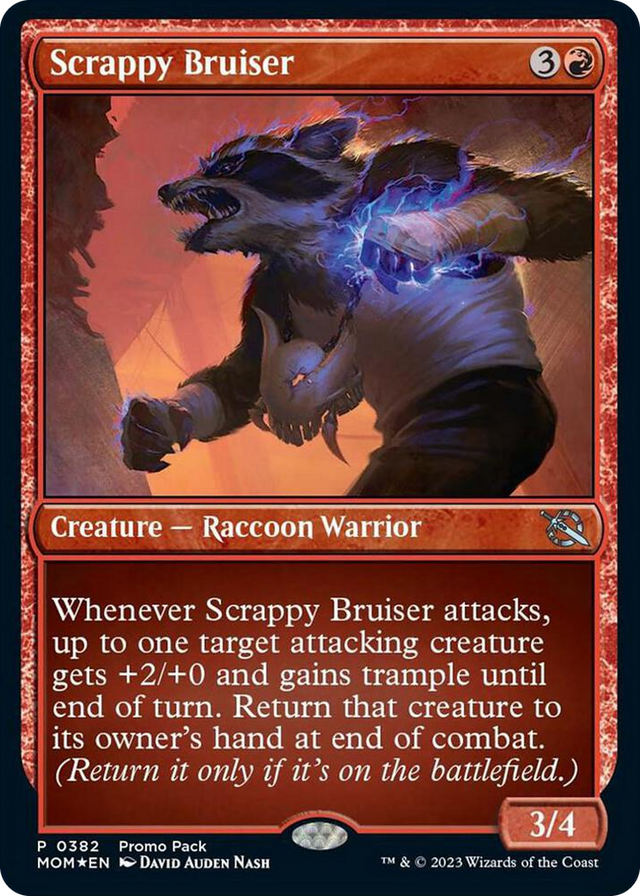 0382 Scrappy Bruiser P Promo Pack: March of the Machine