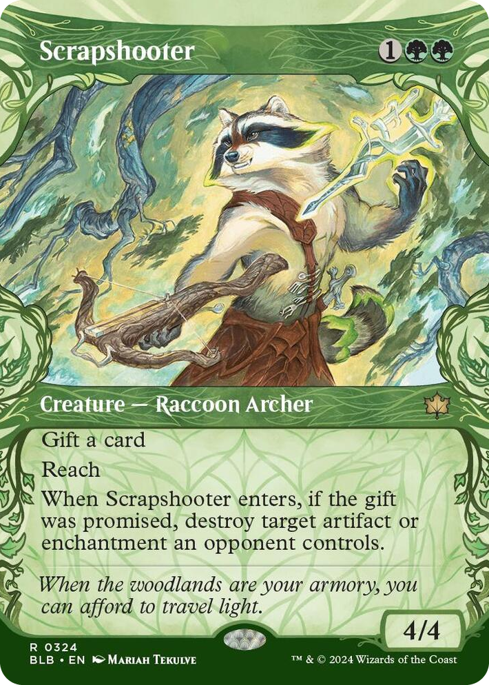 0324 Scrapshooter (Showcase) R Bloomburrow