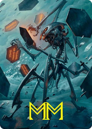 0050 Scrawling Crawler Art Card (50/54) (Gold-Stamped Signature) S Art Series: Foundations