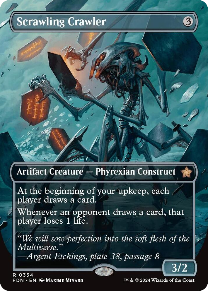 0354 Scrawling Crawler (Borderless) R Foundations