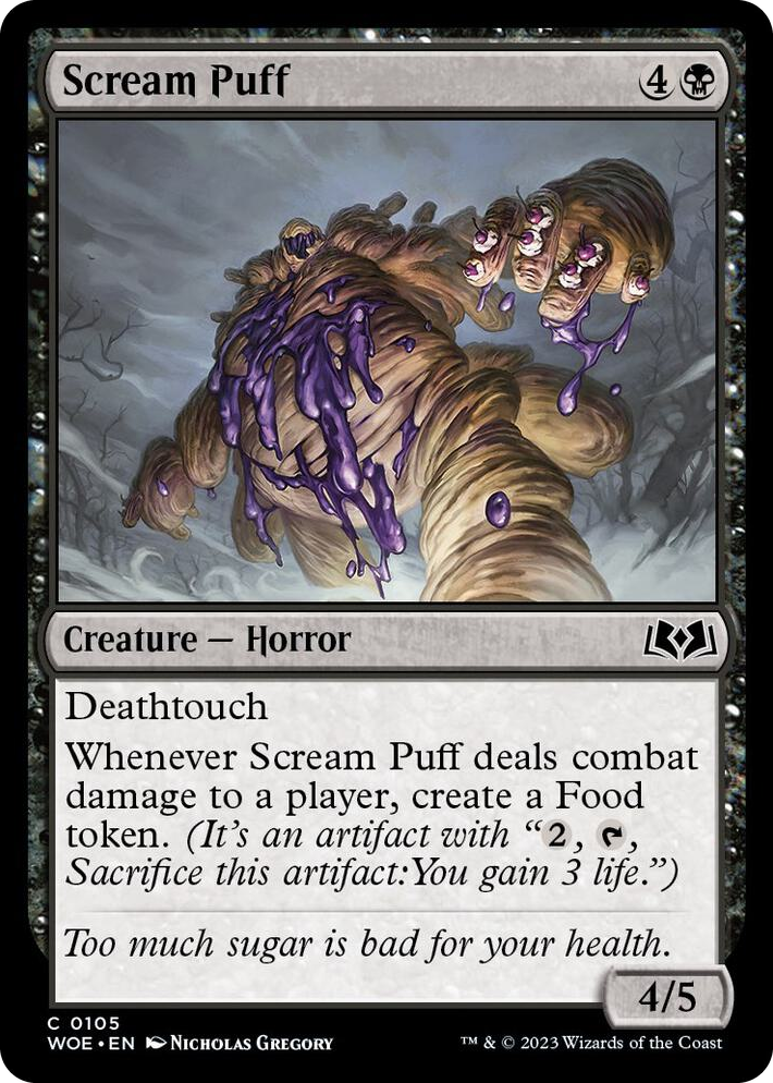 0105 Scream Puff C Wilds of Eldraine