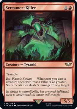 0084 Screamer-Killer R Universes Beyond: Warhammer 40,000