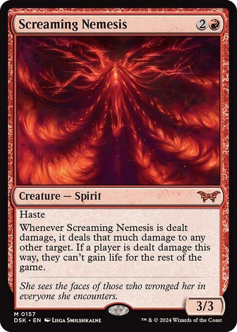 0157 Screaming Nemesis M Duskmourn: House of Horror