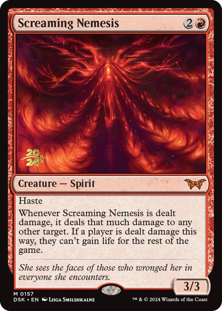 0157 Screaming Nemesis M Prerelease Cards
