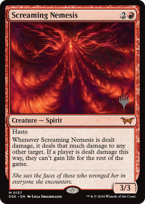 0157 Screaming Nemesis M Promo Pack: Duskmourn: House of Horror