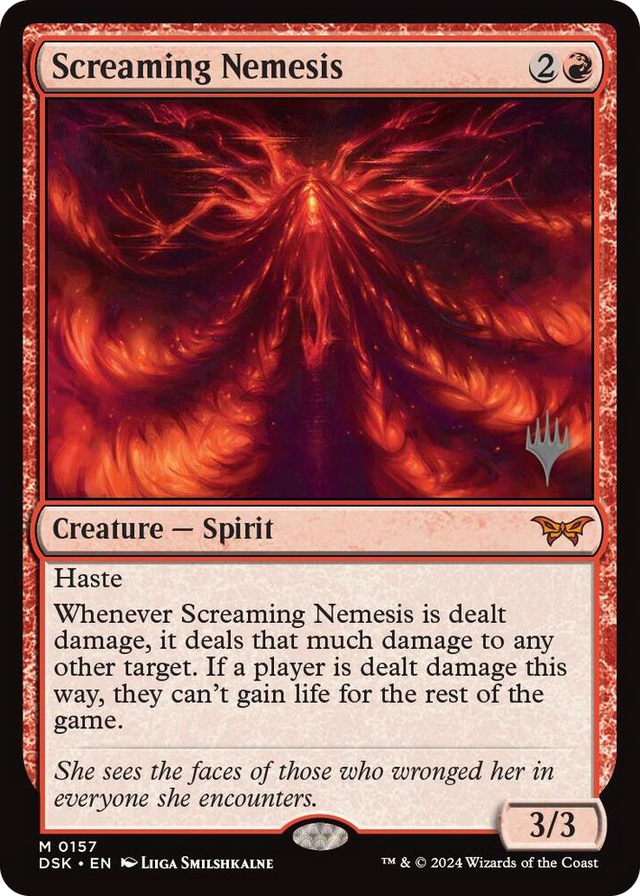 0157 Screaming Nemesis M Promo Pack: Duskmourn: House of Horror