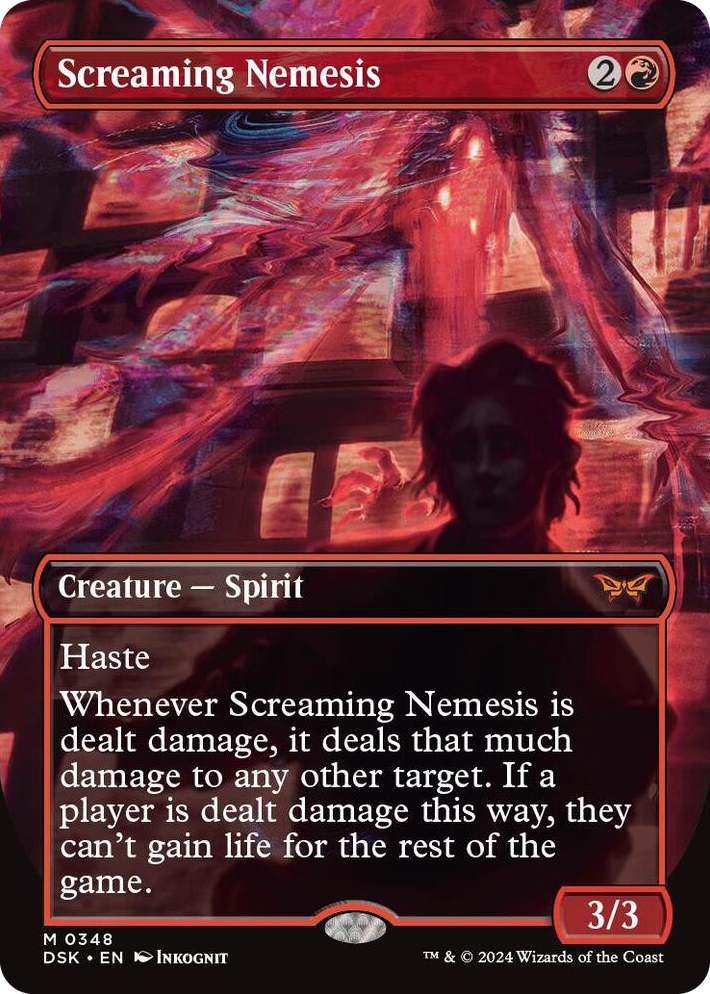 0348 Screaming Nemesis (Borderless) M Duskmourn: House of Horror