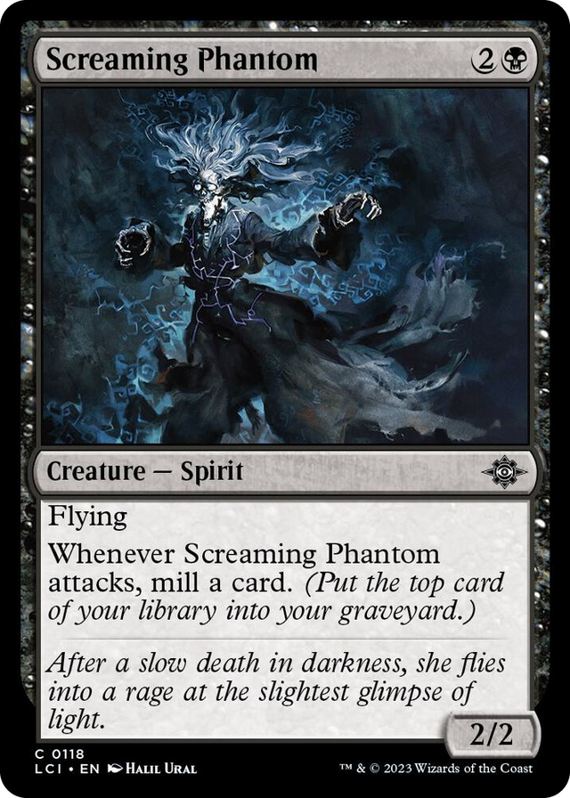 0118 Screaming Phantom C The Lost Caverns of Ixalan