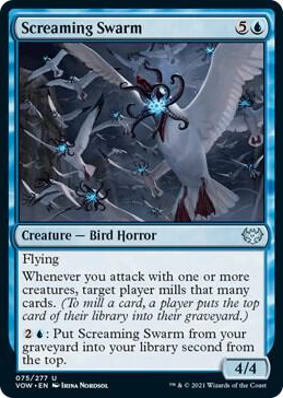 0075 Screaming Swarm U Innistrad: Crimson Vow