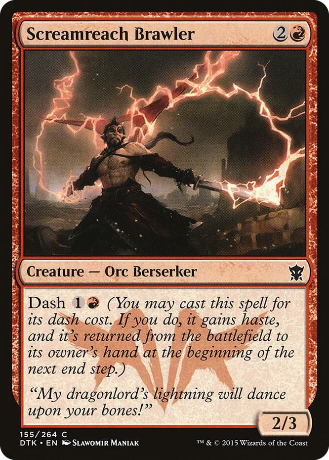0155 Screamreach Brawler C Dragons of Tarkir