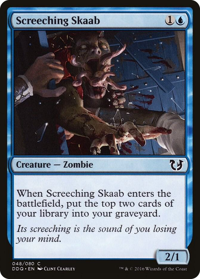 Screeching Skaab #48 C - Duel Decks: Blessed vs. Cursed Pokemon card