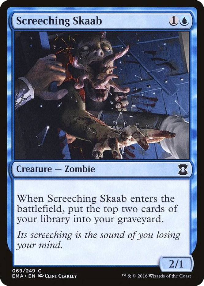 Screeching Skaab #69 C - Eternal Masters Pokemon card