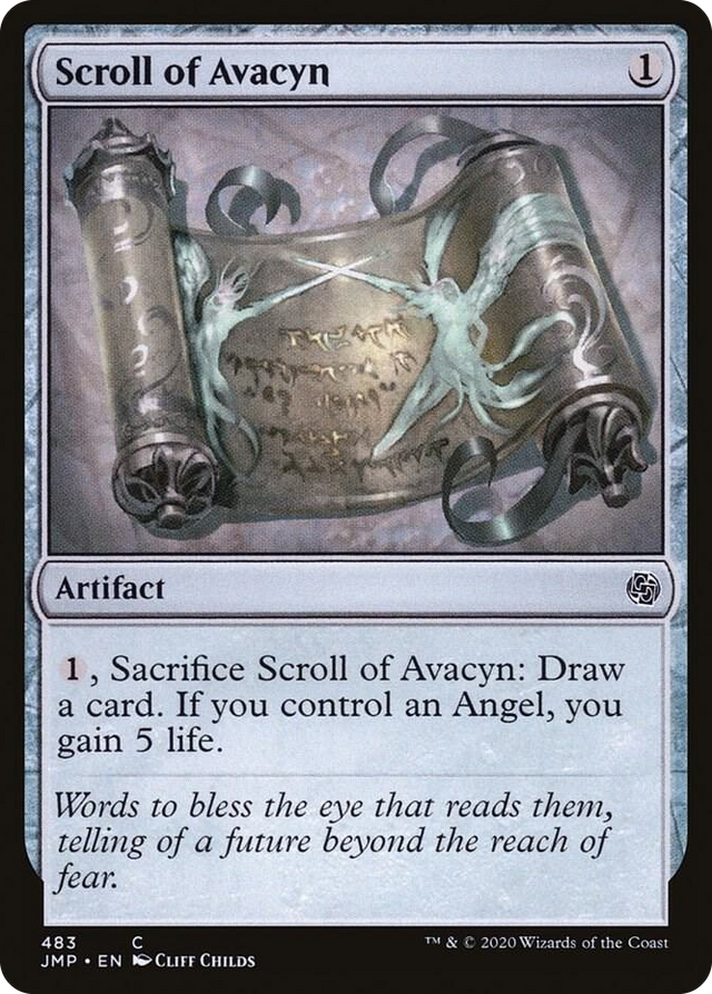 0483 Scroll of Avacyn C Jumpstart