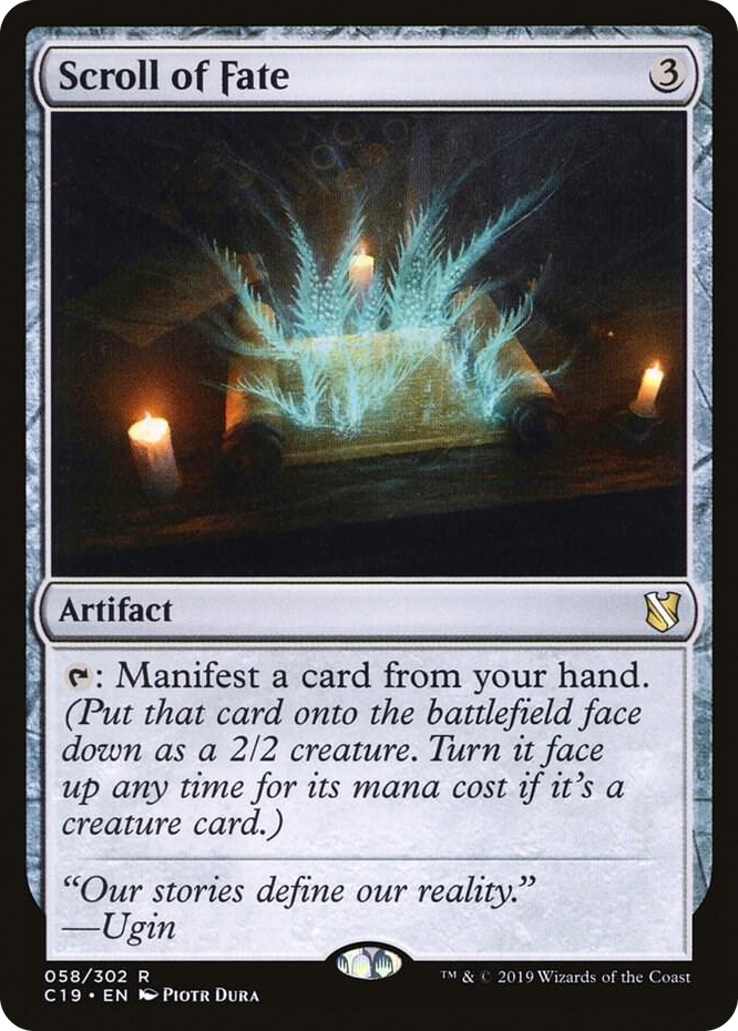 0058 Scroll of Fate R Commander 2019