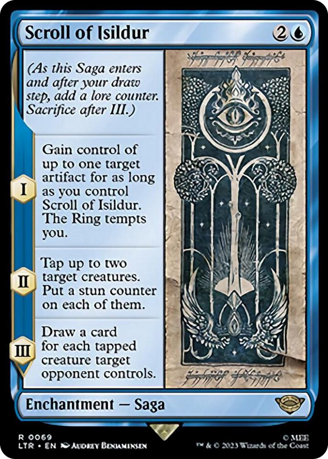 0069 Scroll of Isildur R Universes Beyond: The Lord of the Rings: Tales of Middle-earth
