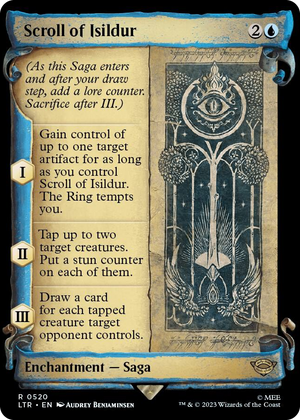 0520 Scroll of Isildur (Showcase Scrolls) R Universes Beyond: The Lord of the Rings: Tales of Middle-earth
