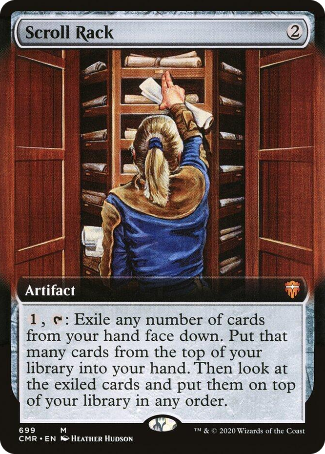 0699 Scroll Rack (Extended Art) M Commander Legends