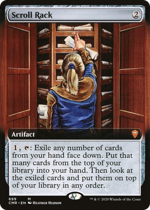 0699 Scroll Rack (Extended Art) M Commander Legends