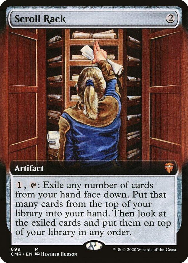 0699 Scroll Rack (Extended Art) M Commander Legends