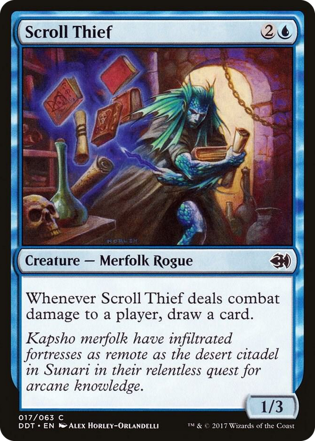 0017 Scroll Thief C Duel Decks: Merfolk vs. Goblins