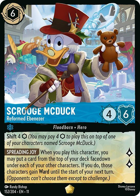 0152 Scrooge McDuck - Reformed Ebenezer Legendary Winterspell