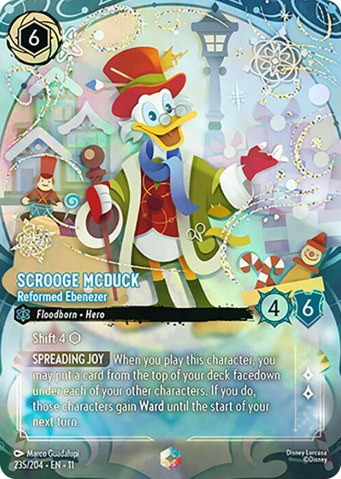 0235 Scrooge McDuck - Reformed Ebenezer (Enchanted) Enchanted Winterspell