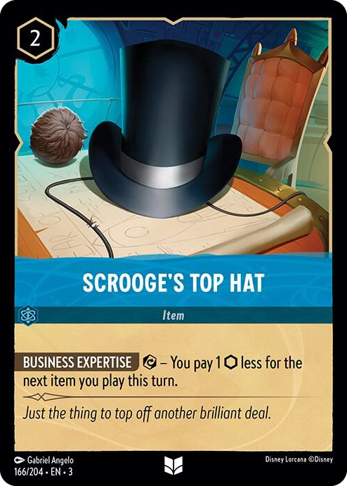 0166 Scrooge's Top Hat Uncommon Into the Inklands