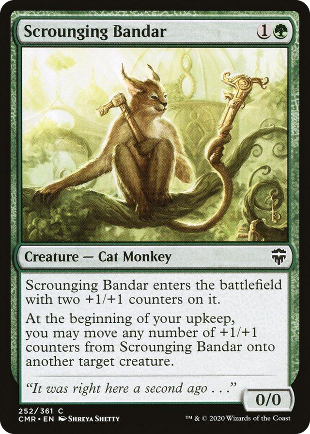 0252 Scrounging Bandar C Commander Legends